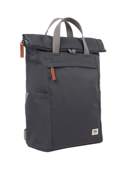 ROKA London Finchley Medium Backpack, 15L, Black - view 2, Black