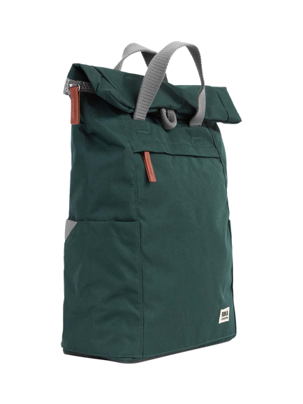 ROKA London Finchley Medium Backpack, 15L, Forest - view 2, Forest