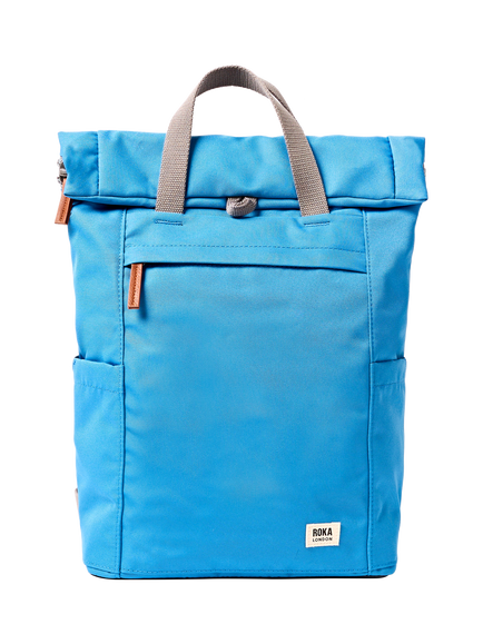 ROKA London Medium Finchley Backpack, 15L, Malibu Blue
