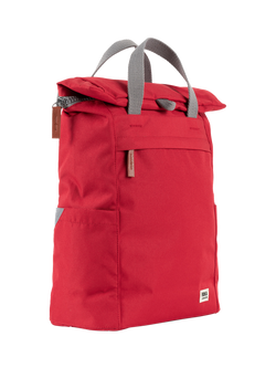 ROKA London Finchley Medium Backpack, 15L, Red - view 2, Red