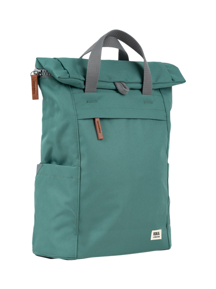 ROKA London Finchley Medium Backpack, 15L, Green - view 2, Green