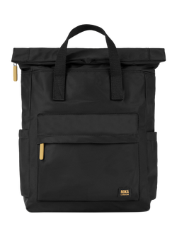 ROKA London Canfield Medium Backpack, 15L, Black, Black