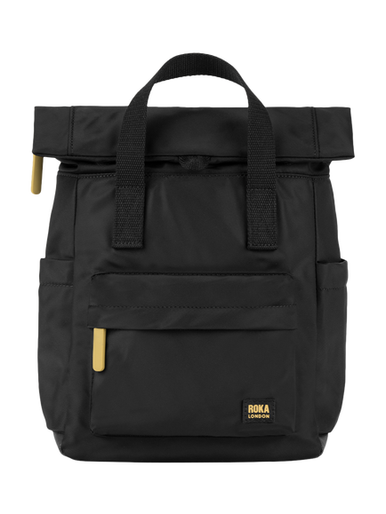 ROKA London Canfield Small Backpack, 7L, Black, Black
