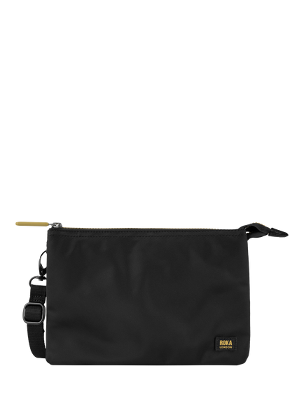 ROKA London Carnaby Crossbody Bag, Black, Black