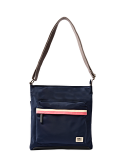 ROKA London Kennington B Crossbody Bag, Midnight/Multi