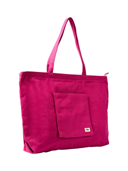 ROKA London Portobello Tote Bag, Granita Red - view 2, Granita Red