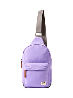 ROKA London Willesden Recycled Nylon Sling Crossbody Bag, 4.5L, Thistle Bloom
