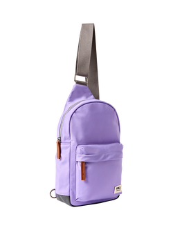 ROKA London Willesden Recycled Nylon Sling Crossbody Bag, 4.5L - view 2, Thistle Bloom