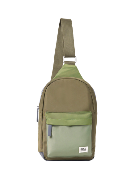 ROKA London Willesden Crossbody Bag, Green, Green