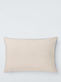 John Lewis Marcus Cushion, Blue Light - view 2, Blue Light