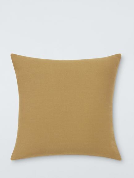 John Lewis Bold Kilim Cushion, Red/Multi - view 2, Red Multi