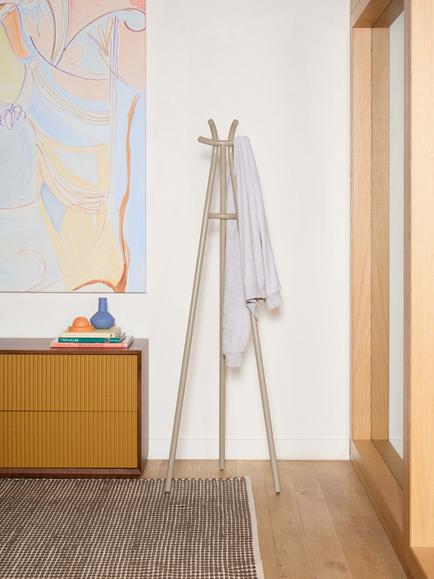The Conran Shop Ikari Coat Stand, Pebble - view 2, Mushroom