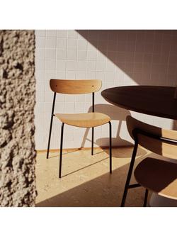 The Conran Shop Orby Dining Chair, Oak, Set of 2 - view 2, Oak