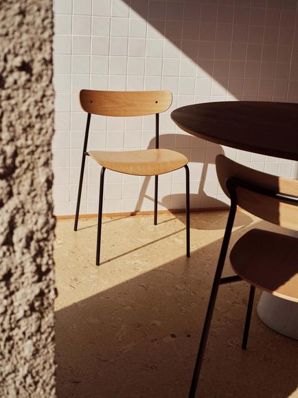 The Conran Shop Orby Dining Chair, Oak, Set of 2 - view 2, Oak
