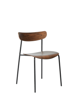 The Conran Shop Orby Dining Chair, Walnut, Set of 2 - view 2, Walnut