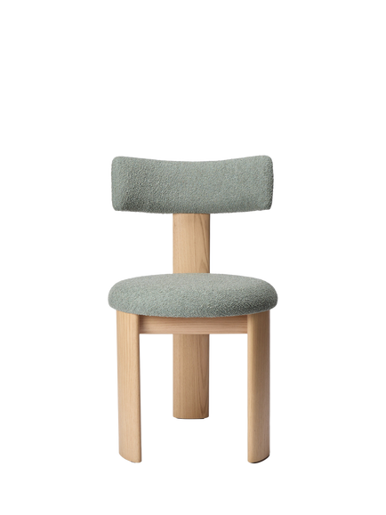 The Conran Shop Pip Dining Chair, Oak/Sage, Oak / Sage