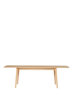 The Conran Shop Ninety 160-240cm Extending Dining Table, Oak - view 2, Oak