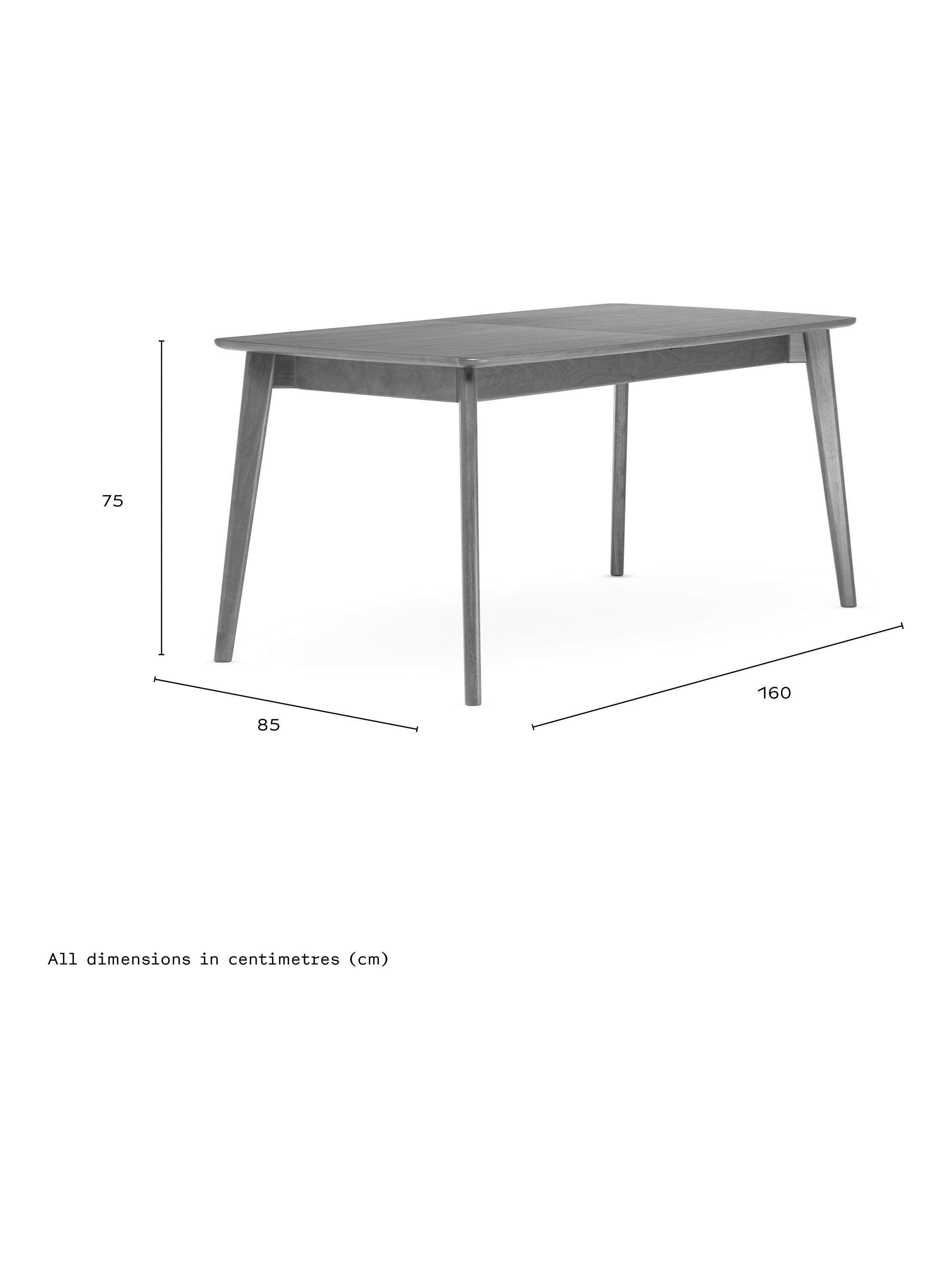 The Conran Shop Ninety 160-240cm Extending Dining Table, Oak