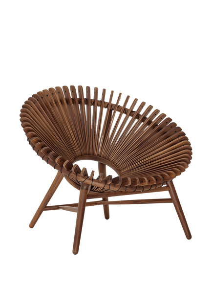 The Conran Shop Iris Lounge Chair, Walnut, 
