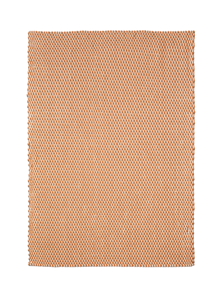 The Conran Shop Macrame Rug, Rust / Charcoal, L300 x W200 cm, Rust / Charcoal
