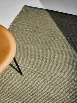 The Conran Shop Marlon Hand Woven Wool Rich Rug, Green, L300 x W200 cm - view 2, Green