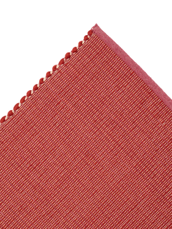 The Conran Shop Marlon Hand Woven Wool Rich Rug, Crimson, L300 x W200 cm - view 2, Crimson