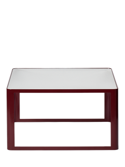 The Conran Shop Aspect 60cm Coffee Table, Burgundy - view 2, Burgundy