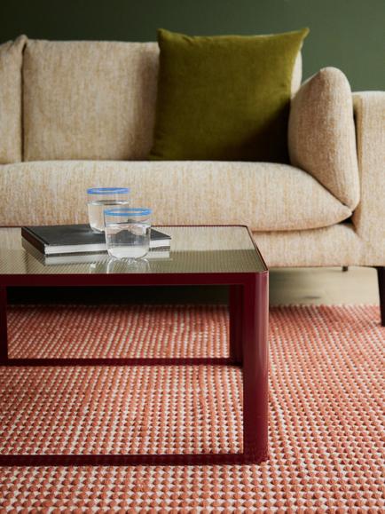 The Conran Shop Aspect 60cm Coffee Table, Burgundy - view 2, Burgundy