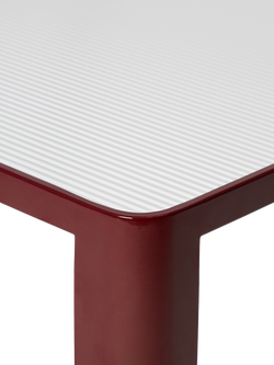 Neptune Aspect 90cm Coffee Table, Burgundy - view 2, Burgundy