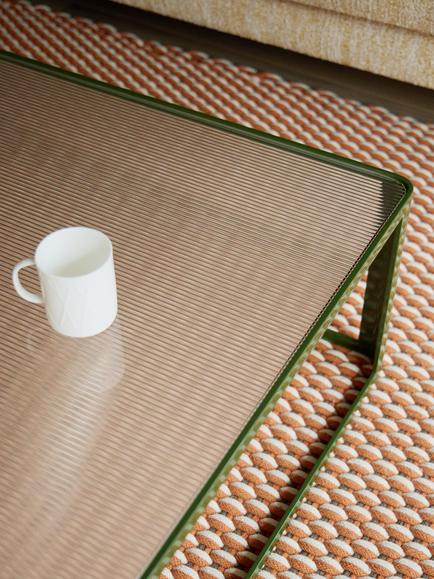 The Conran Shop Aspect 90cm Coffee Table, Green - view 2, Kelp Green
