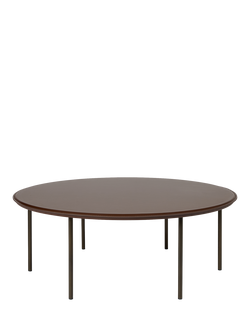 The Conran Shop Six Leg Coffee Table, 90cm, Marron Brown, Marron Brown