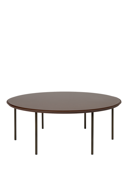 The Conran Shop Six Leg Coffee Table, 90cm, Marron Brown, Marron Brown