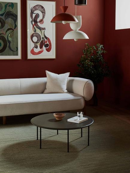 The Conran Shop Six Leg Coffee Table, 90cm, Olive - view 2, Olive