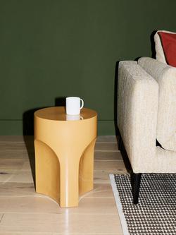 The Conran Shop Doric Side Table, Mustard - view 2, Mustard