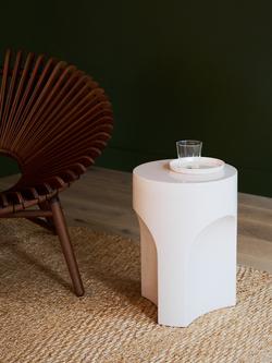 The Conran Shop Doric Side Table, White - view 2, White