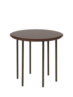 The Conran Shop Six Leg Coffee Table, 48cm, Marron Brown, Marron Brown