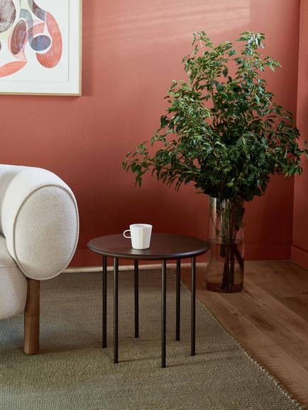 The Conran Shop Six Leg Coffee Table, 48cm, Marron Brown - view 2, Marron Brown