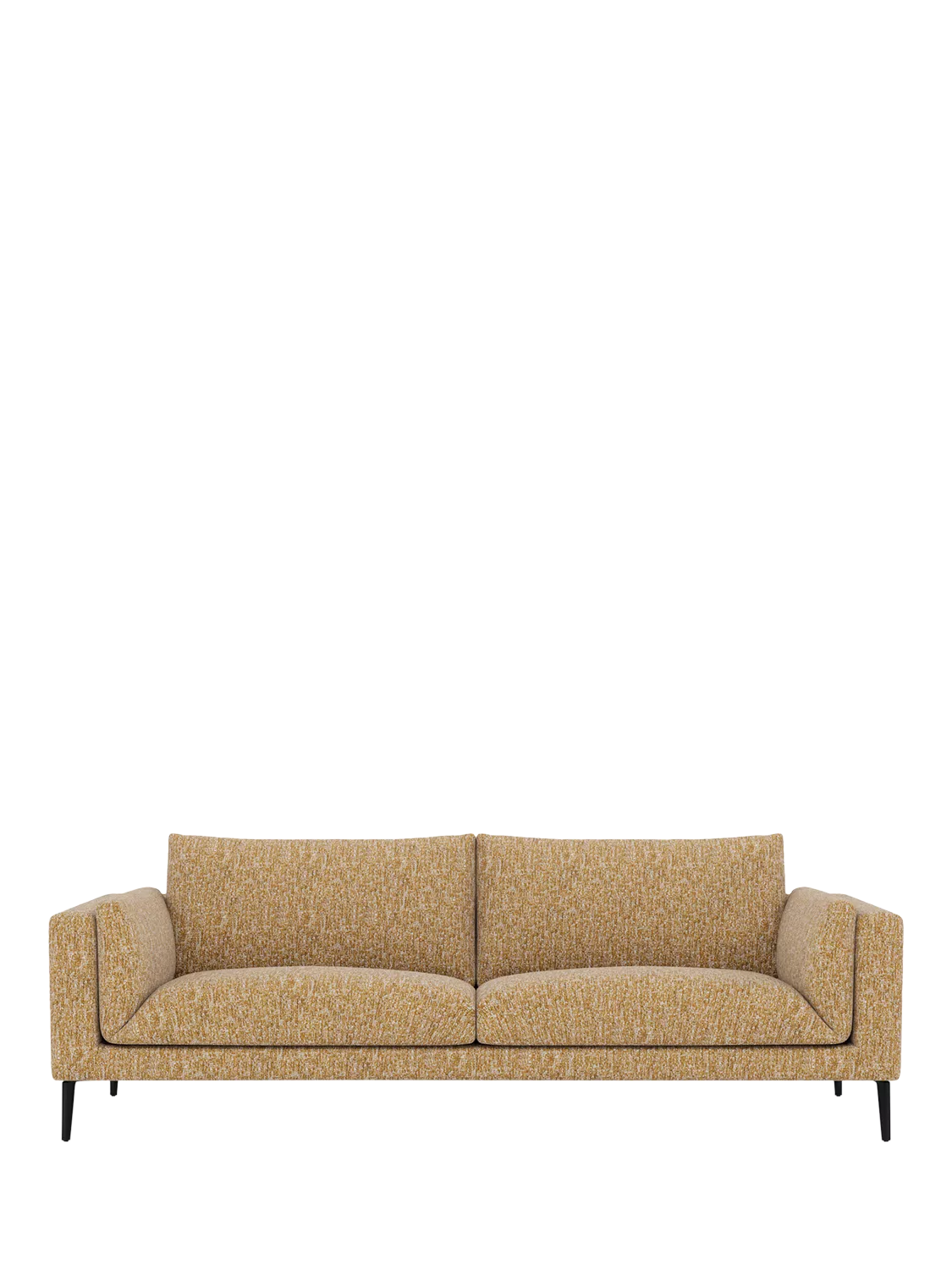 The Conran Shop Dove 3 Seater Sofa, Black Legs, Boho