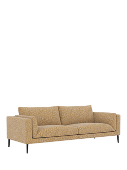 The Conran Shop Dove 3 Seater Sofa, Black Legs, Boho - view 2, Boho