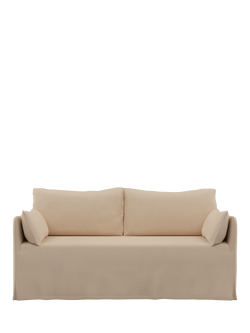 The Conran Shop Nicholson Loose Cover 2 Seater Sofa, Linen, Linen