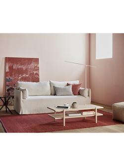 The Conran Shop Nicholson Loose Cover 2 Seater Sofa, Linen - view 2, Linen
