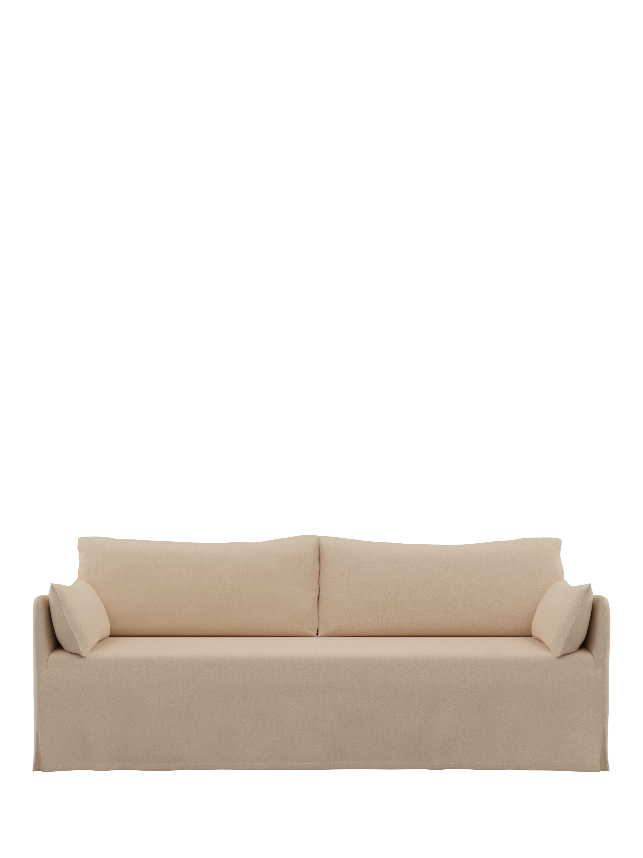Nicholson Range, The Conran Shop Nicholson Loose Cover 3 Seater Sofa, Linen