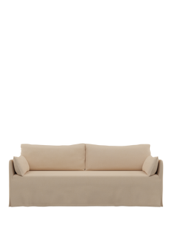 The Conran Shop Nicholson Loose Cover 3 Seater Sofa, Linen, Linen