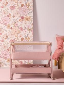 Tutti Bambini CoZee Air 2 Bedside Crib Starter Bundle, Blush - view 2, Blush