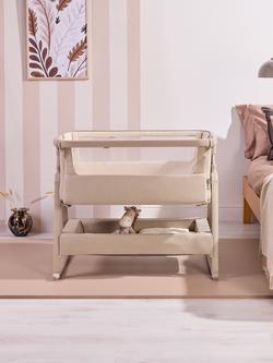 Tutti Bambini CoZee Air 2 Bedside Crib Starter Bundle, Cocoa - view 2, Cocoa