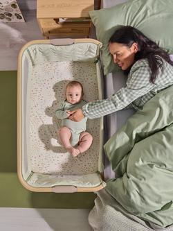 Tutti Bambini CoZee Air 2 Bedside Crib Starter Bundle, Eucalyptus - view 2, Eucalyptus