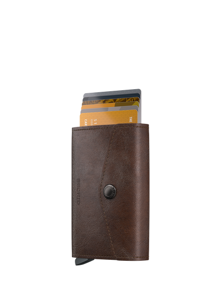 Secrid Envelope Wallet, Chocolate - view 2, Chocolate