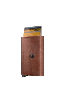 Secrid Envelope Wallet, Cognac - view 2, Cognac Brown
