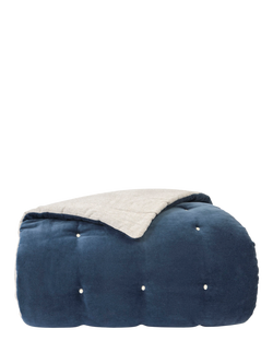 Christy Jaipur Quilted Throw, Ink, Ink