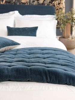 Christy Jaipur Quilted Throw, Ink - view 2, Ink